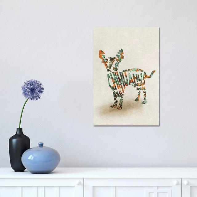 Chihuahua by Ayse Deniz Akerman - Wrapped Canvas Print Latitude Vive Size: 45.72cm H x 30.48cm W x 1.91cm D on Productcaster.