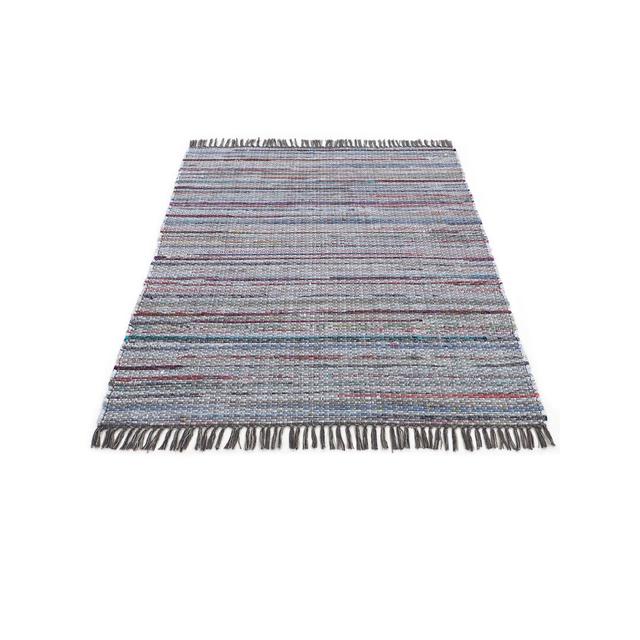 Chindi Hand Woven Kilim Grey Rug Carpetfine Rug Size: Rectangle 80 x 150cm on Productcaster.