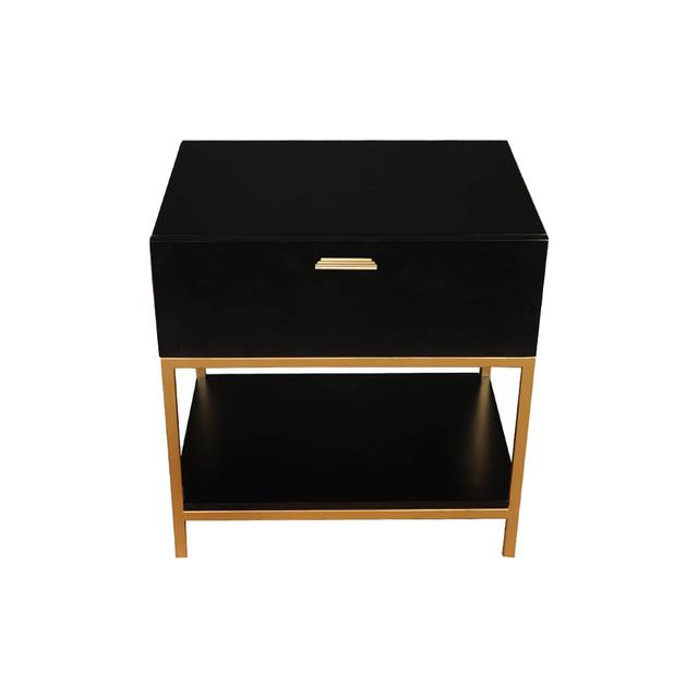 Alexana 1 Drawer Bedside Table Canora Grey on Productcaster.