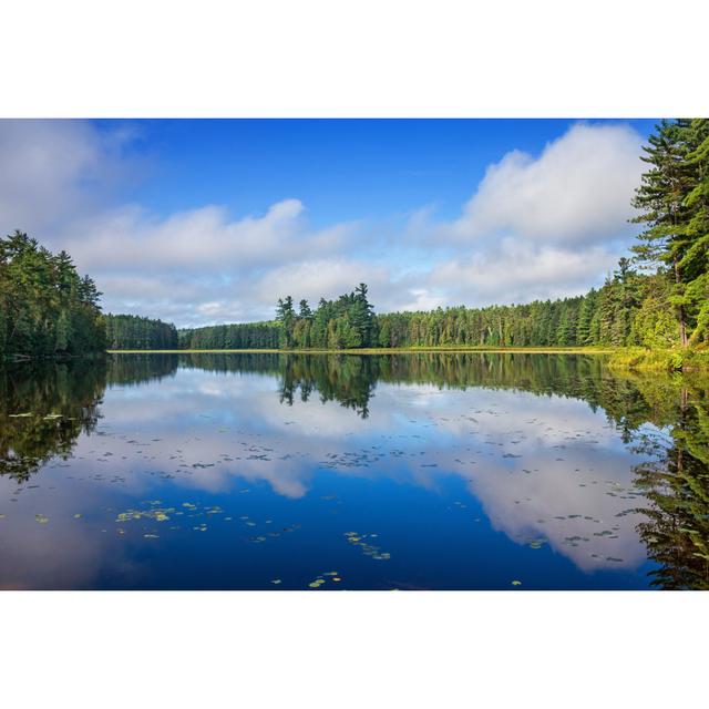 Lake Landscape by Benedek - Wrapped Canvas Print Alpen Home Size: 51cm H x 76cm W x 3.8cm D on Productcaster.