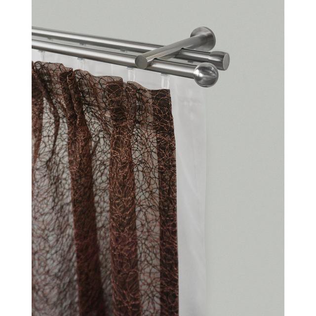 Jashia Curtain Hardware Set 17 Stories Size: 4cm H x 140cm W x 12cm D on Productcaster.