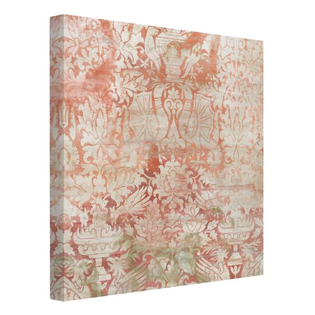 Ornamental Fabric II - Wrapped Canvas Graphic Art Latitude Vive Size: 60cm H x 60cm W on Productcaster.