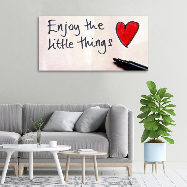 Canvas Print - Wall Art - Prints On Canvas - 100X50 Image Picture Theme: Little Things Maturi on Productcaster.