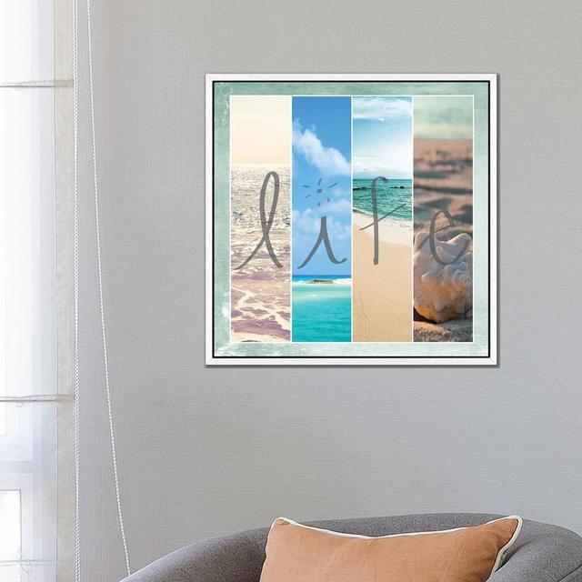 Sea Life Highland Dunes Format: White Framed, Size: 66.04cm H x 66.04cm W x 3.81cm D on Productcaster.