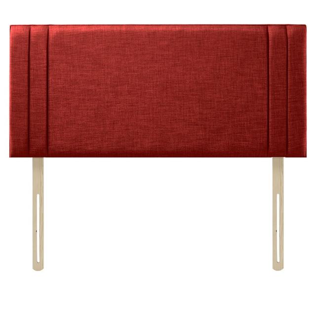 Eriah Upholstered Headboard 17 Stories Colour: Red, Size: Double (4'6) on Productcaster.