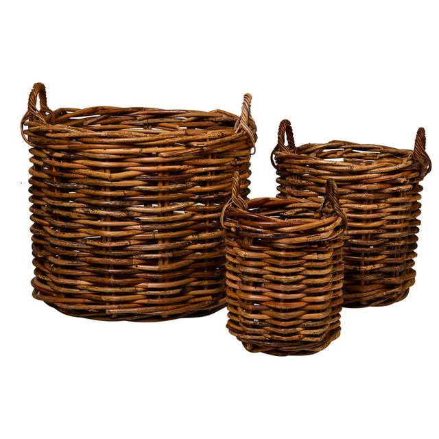 17 Stories Rattan General Basket 17 Stories on Productcaster.