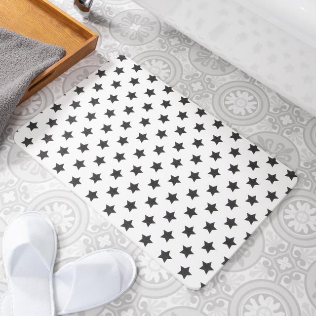 Kaede Rectangle Bath Mat 17 Stories on Productcaster.