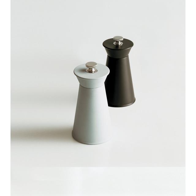 Pepe Le Moco Salt Mill in White Alessi on Productcaster.