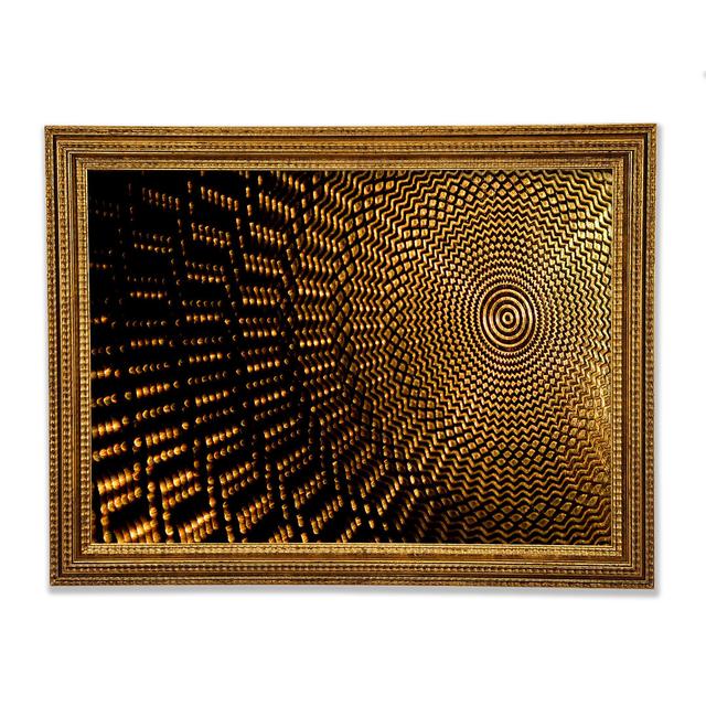 Compact Patterns Framed Print Ivy Bronx Size: 42.1cm H x 59.7cm W x 3cm D on Productcaster.