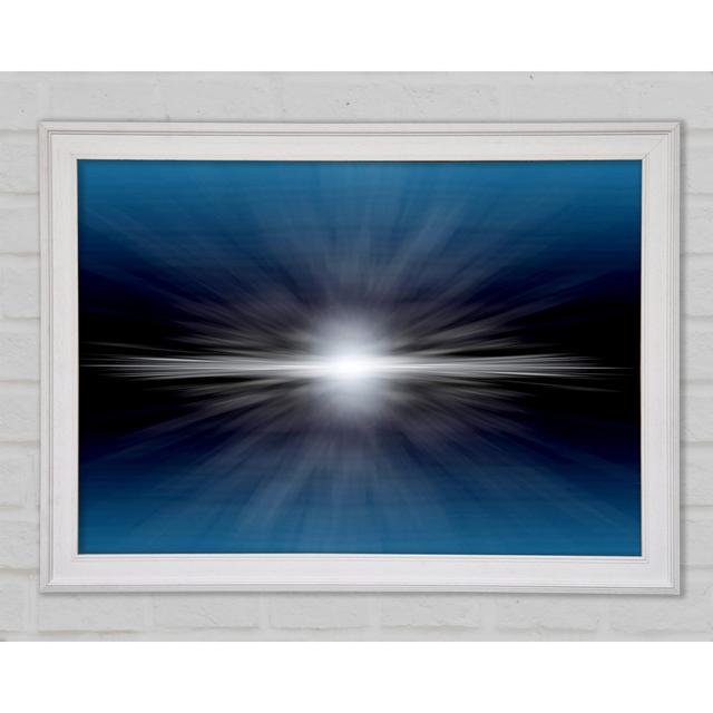 Surreal Sun Horizon Framed Print Bright Star Size: 42cm H x 59.7cm W x 1.5cm D on Productcaster.