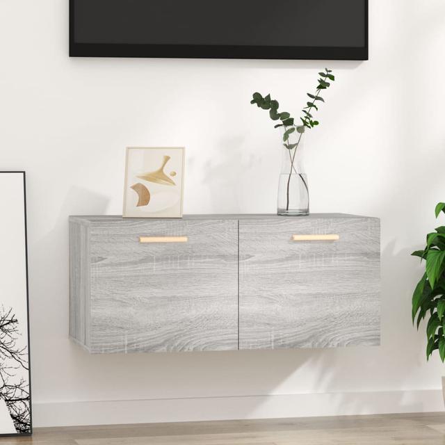 Estrid 80Cm Wide Solid Wood Sideboard Fairmont Park Colour: Grey on Productcaster.