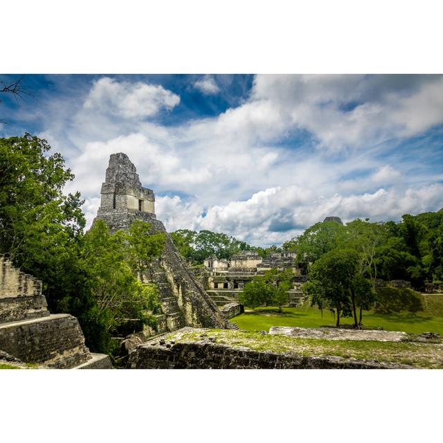 Rafferty Mayan Temple by Diegograndi - Wrapped Canvas Print Alpen Home Size: 20cm H x 30cm W x 3.8cm D on Productcaster.