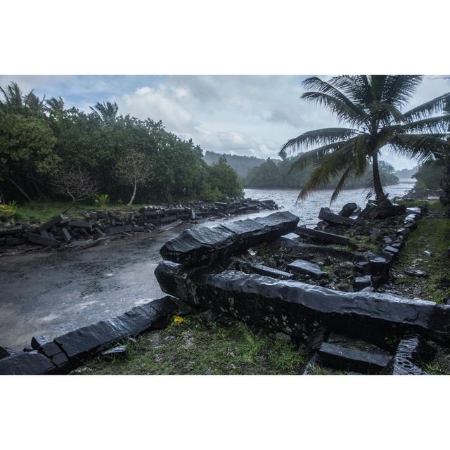 Nan Madol - Wrapped Canvas Print 17 Stories Size: 51cm H x 76cm W x 3.8cm D on Productcaster.