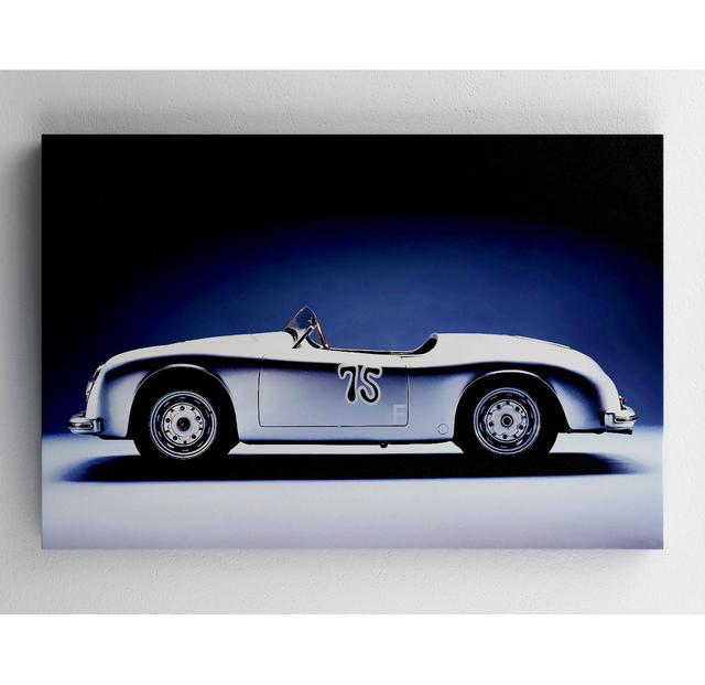 Erster Porsche Classic - Druck auf Leinwand ohne Rahmen Simply Größe: 48,5 cm H x 80,5 cm B on Productcaster.