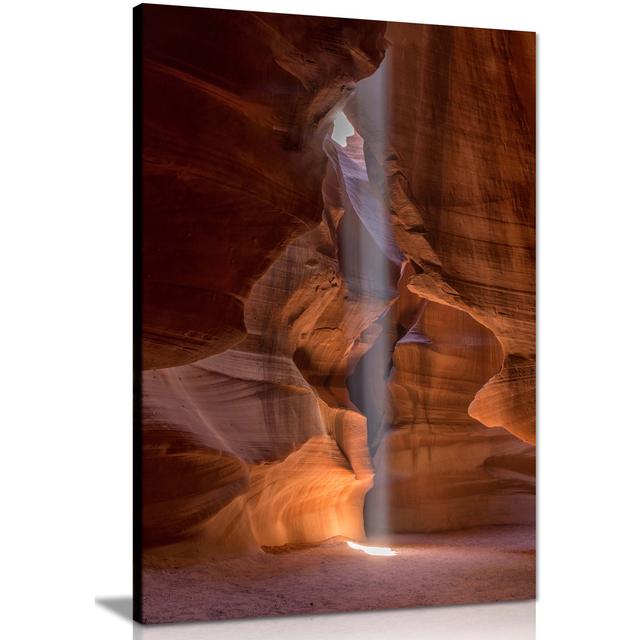 Panther Print Fine Art Prints Light Beam At Antelope Canyon Artistic Framed Canvas Print, Pictures For Home Walls, Bedroom, Living Room & Bathroom Déc on Productcaster.