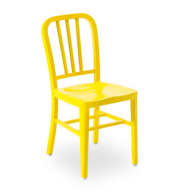 Ebling Stacking Garden Chair Dakota Fields Colour: Yellow on Productcaster.