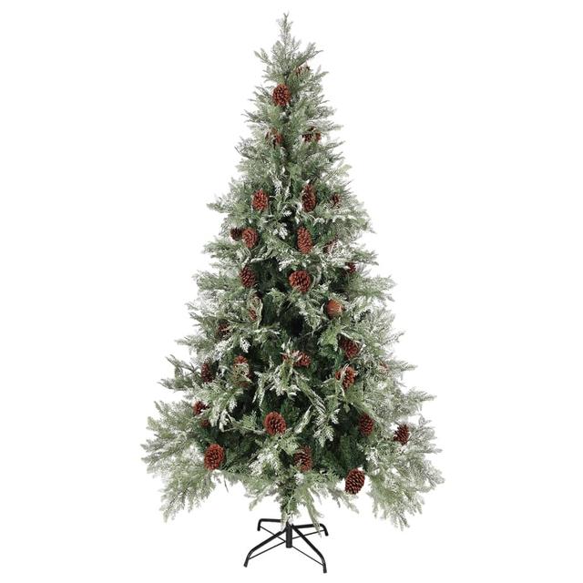 Künstlicher Weihnachtsbaum Grün Die Saisontruhe Größe: 225 cm H x 120 cm B x 120 cm T on Productcaster.