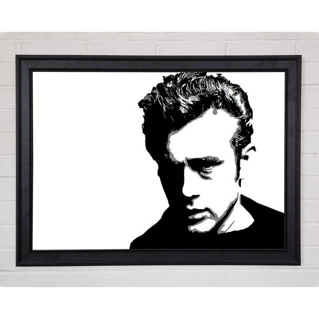 James Dean Pop - Print Ebern Designs Size: 84.1cm H x 118.9cm W x 1.5cm D on Productcaster.