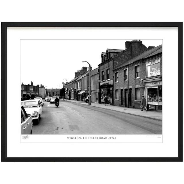 Wigston, Leicester Road C1965 - Single Picture Frame Print The Francis Frith Collection Size: 48.4cm H x 63.6cm W x 2.3cm D on Productcaster.