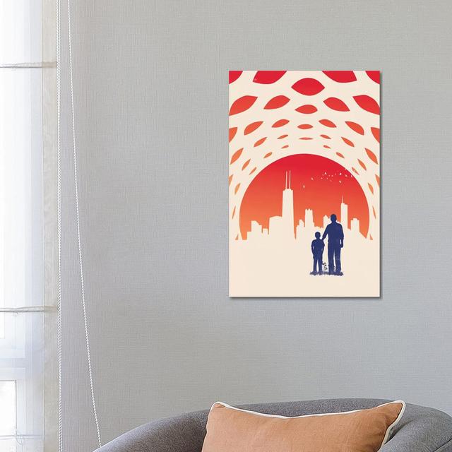 The Skyline by Jay Fleck - Wrapped Canvas Print Latitude Run Size: 66.04cm H x 45.72cm W x 3.81cm D on Productcaster.