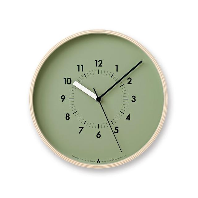 Amity Wall Clock Mikado Living Colour: Green on Productcaster.