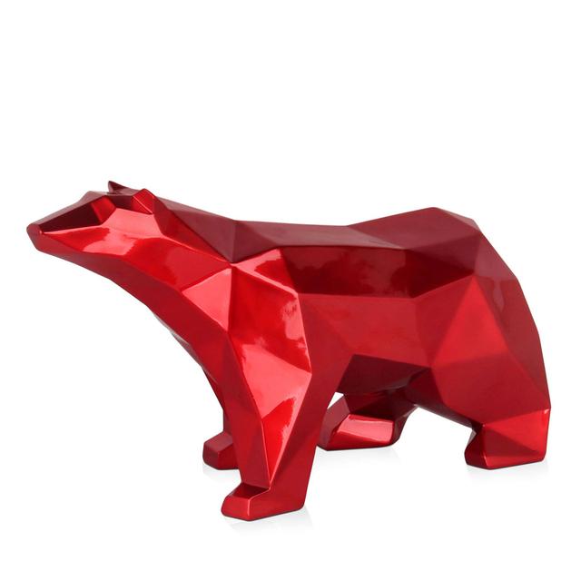 Danyielle Animals Figurines & Sculptures Ivy Bronx Finish: Red on Productcaster.