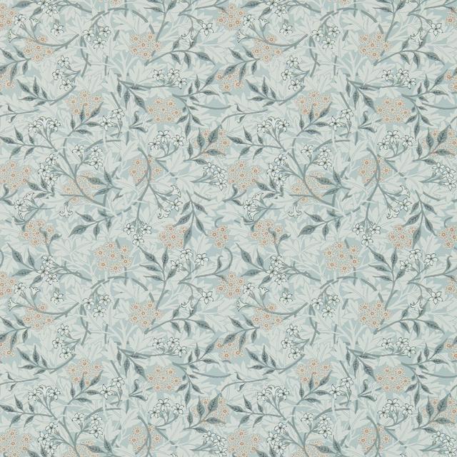 Jasmine 10.05m x 52cm Matte Wallpaper Roll Morris & Co Colour: Purple on Productcaster.