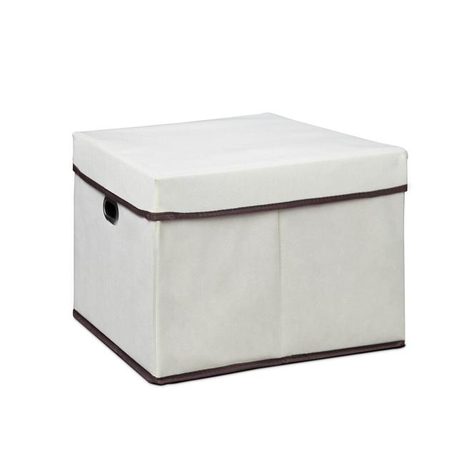 Rebrilliant Fabric Bin Rebrilliant Colour: Ivory on Productcaster.