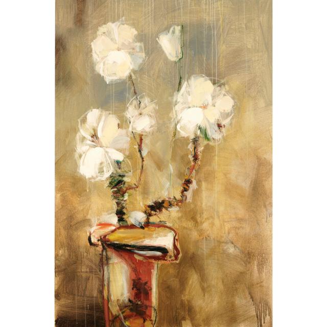 Vivo Floral 15 by DAG;Inc - Wrapped Canvas Painting Marlow Home Co. Size: 76cm H x 51cm W on Productcaster.