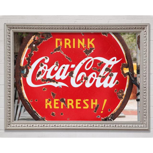 Drink Coca Cola Framed Print Bright Star Size: 42cm H x 59.7cm W x 3cm D on Productcaster.