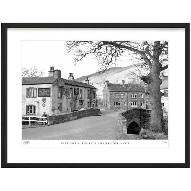 'Kettlewell, the Race Horses Hotel C1955' - Picture Frame Photograph Print on Paper The Francis Frith Collection Size: 45cm H x 60cm W x 2.3cm D on Productcaster.