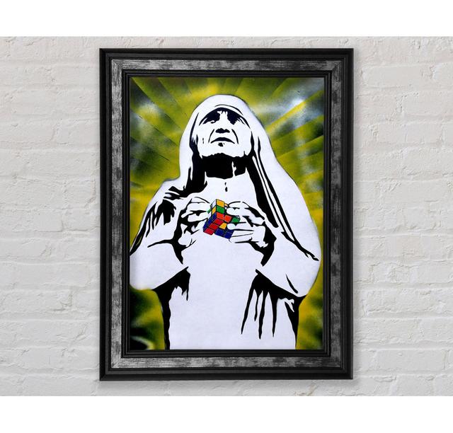 Mother Teresa Rubiks Cube - Print Bright Star Size: 42cm H x 29.7cm W x 8cm D on Productcaster.