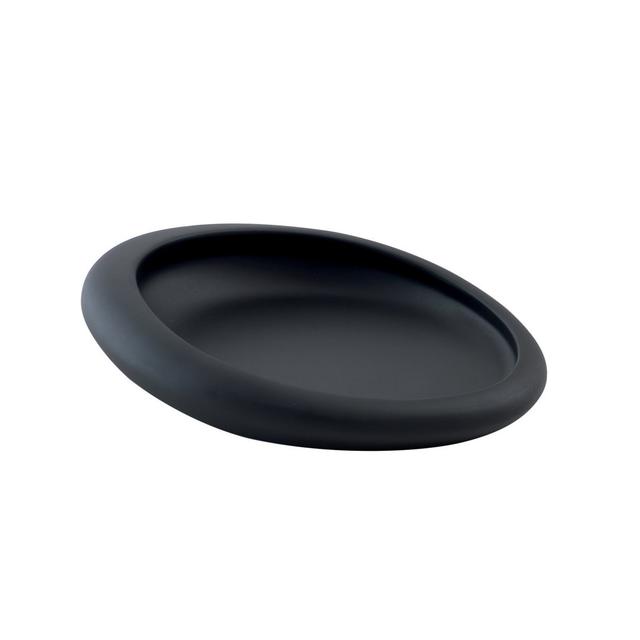 Jzon Soap Dish 17 Stories Colour: Black on Productcaster.