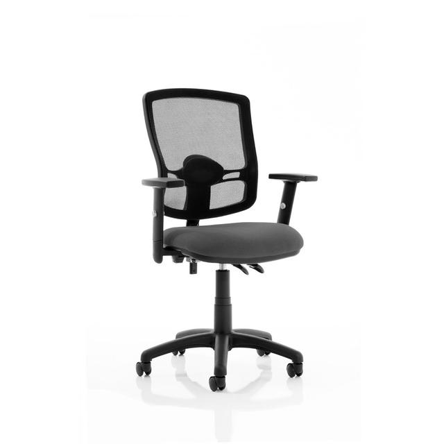 Bürodrehstuhl Eclipse Dynamic Office Seating Polsterfarbe: anthrazit on Productcaster.