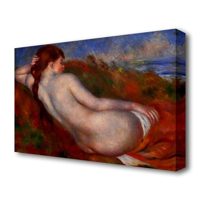 'Reclining Nude' by Pierre-Auguste Renoir - Painting Print on Wrapped Canvas East Urban Home Size: 66 cm H x 101.6 cm W on Productcaster.