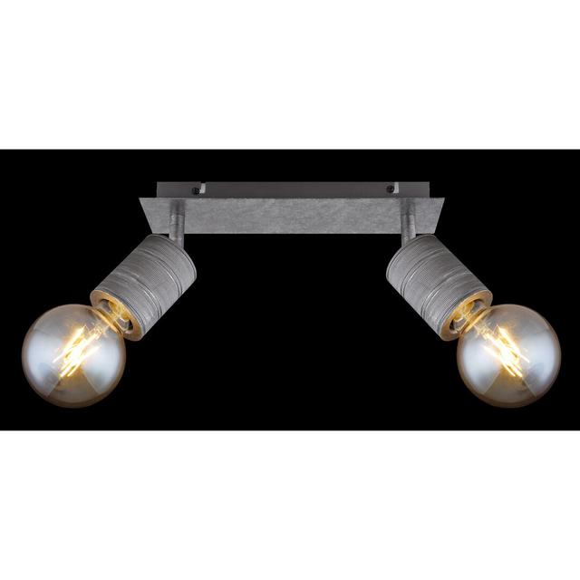 Carle 2-Light 10cm Semi Flush Mount Borough Wharf on Productcaster.