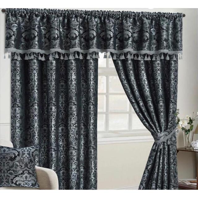 Pilarcitos Cotton Blend Blackout Pinch Pleat Curtain Pair (Set of 2) Astoria Grand Panel Size: Width 117cm x Drop 228cm, Colour: Grey on Productcaster.