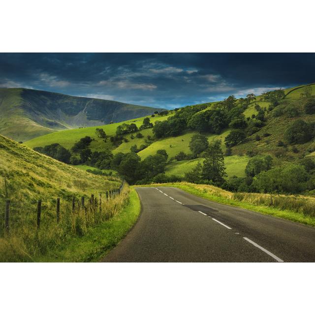 Beautiful Empty Country Road In A Rural Landscape In The North Of England by Lorado - No Frame Print on Canvas Alpen Home Size: 61cm H x 91cm W on Productcaster.