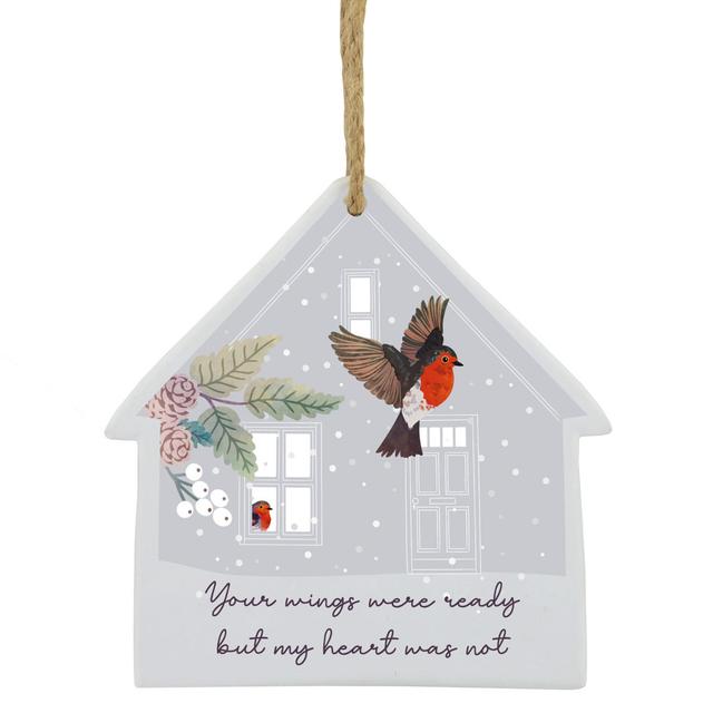 Wings Were Ready House Ceramic Plaque Wall Décor The Seasonal Aisle on Productcaster.