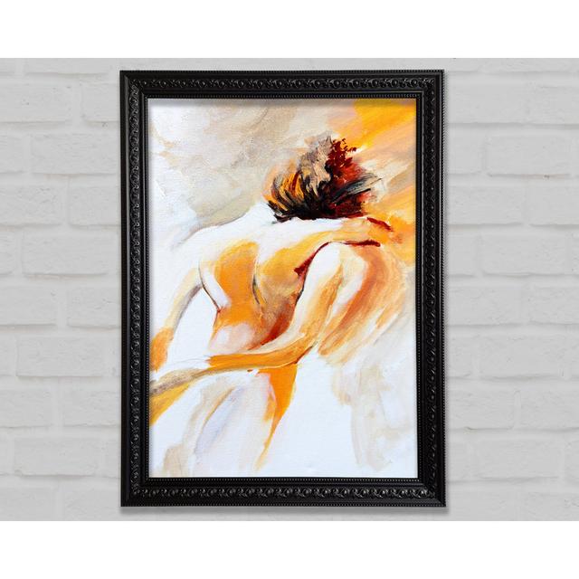 Lovers Unite - Single Picture Frame Print Mercer41 Size: 30cm H x 21cm W x 3cm D, Format: Black Framed Paper on Productcaster.