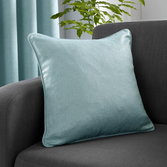 Square Throw Cushion Fusion Colour: Blue on Productcaster.