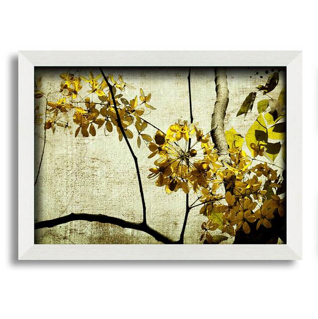 Fierros The Golden Winter Leaves - Single Picture Frame Art Prints ClassicLiving Size: 21cm H x 29.7cm W x 10cm D on Productcaster.