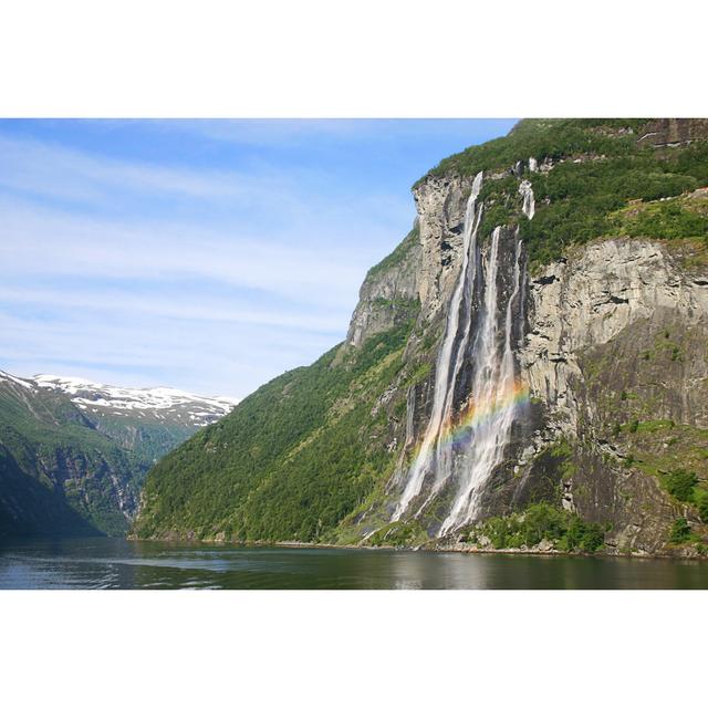 Geiranger Fjord by Jan-Otto - Wrapped Canvas Art Prints Alpen Home Size: 61cm H x 91cm W x 3.8cm D on Productcaster.