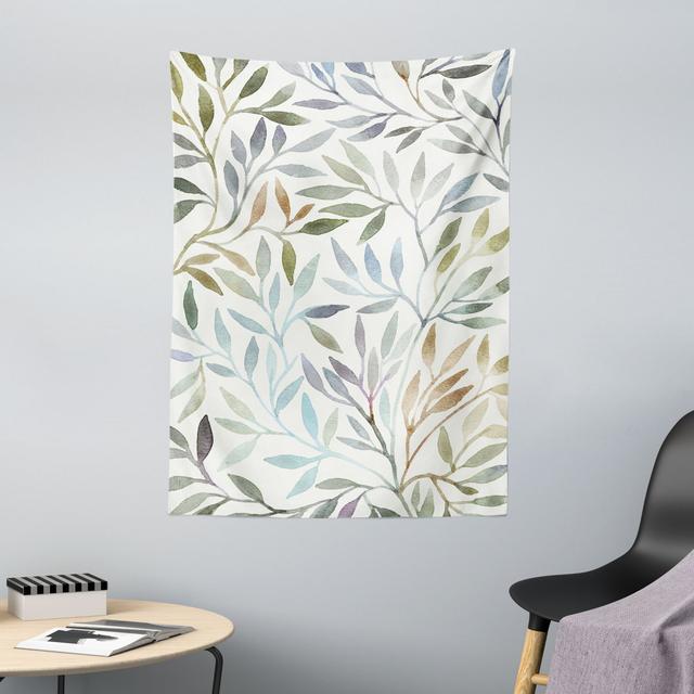 Tapestry, Watercolor Floral Pattern, Multicolor Abakuhaus Maße: 150 cm H x 110 cm B on Productcaster.