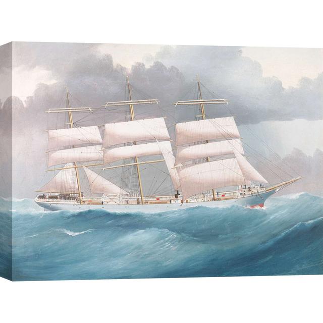 The Ship Brynymor at Sea by Anonymous Painter - Print Longshore Tides Size: 60cm H x 80cm W x 4cm D on Productcaster.