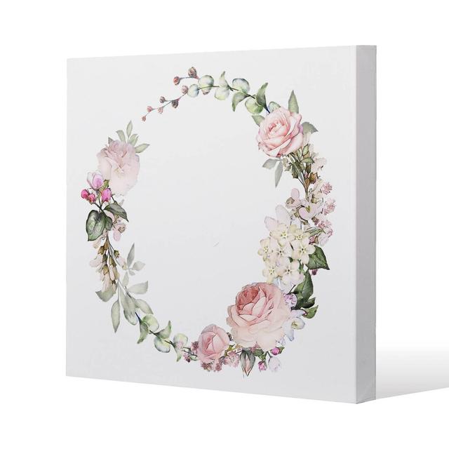 Watercolour Flowers Canvas Print Andrew Lee on Productcaster.