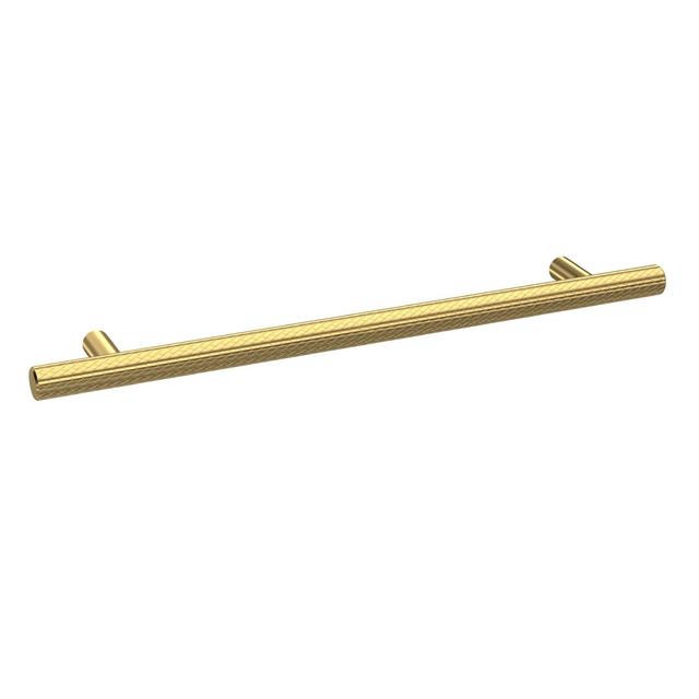 Knurled 19 1/6cm Centre Bar Handle Hudson Reed Finish: Brushed Brass on Productcaster.