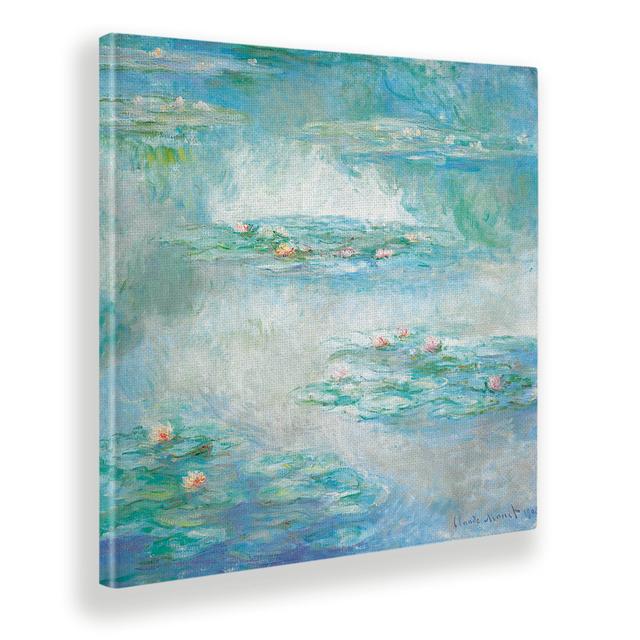 Wandbild Pond with Water Lilies von Claude Monet Rosalind Wheeler Größe: 45 cm H x 45 cm B, Format: Stoff on Productcaster.