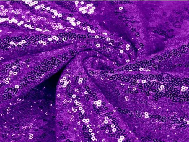 Elwood Sequin Tablecloth Fairmont Park Colour: Purple on Productcaster.