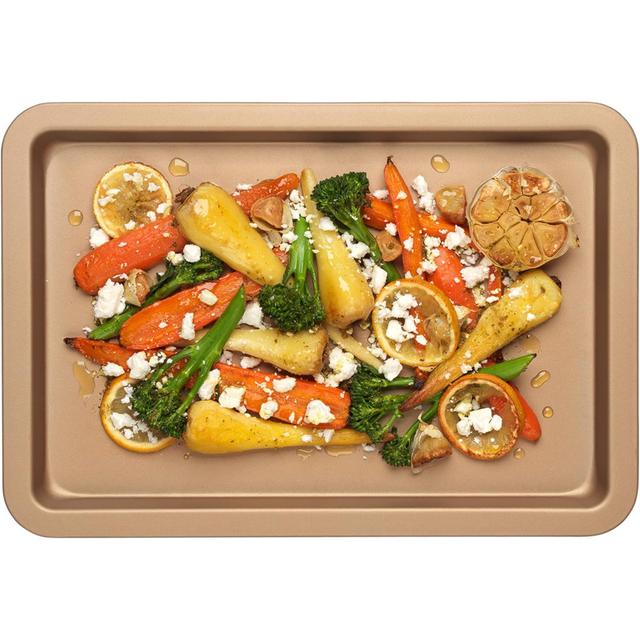 Non-stick Baking Tray Oven Sheetideal For Roasted Vegetables, Potatoes & Sweet Baked Treats Russell Hobbs on Productcaster.